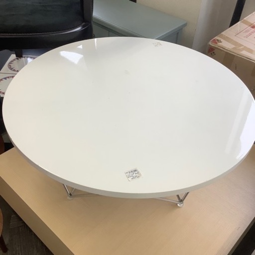 センターテーブル　MKマエダ　ホワイト　NEO-101WT