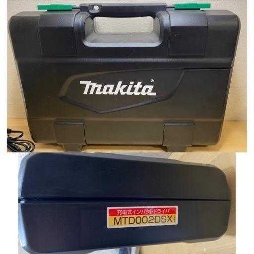 中古 マキタ MTD002DSX 18V 充電式インパクトドライバー　フルセット