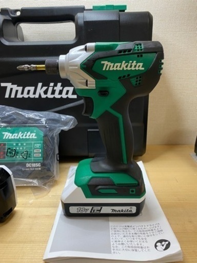 中古 マキタ MTD002DSX 18V 充電式インパクトドライバー　フルセット