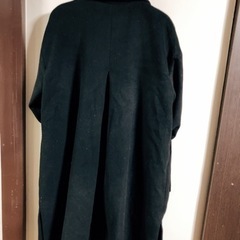 ブラックロングコートLの画像