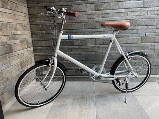 新品　特価　自転車　サイモト　Wanp ミニベロ　6段ギヤ