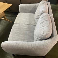 ● IKEA、2人掛けソファー、幅143cmの画像