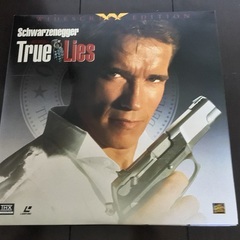 輸入盤LD「トゥルーライズ」THXレーザーディスク　ドルビーサラウンドAC-3デジタルの画像