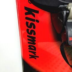 キスマーク/kissmark スノーボード ブラック×レッド 149cmの画像