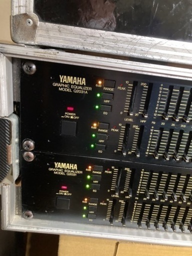 [決定]YAMAHA Q2031 イコライザー 2台 ハードケース付