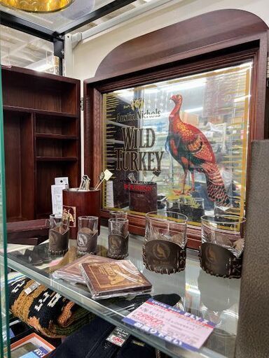 ワイルドターキー専用木製キャビネット&スペシャルセット