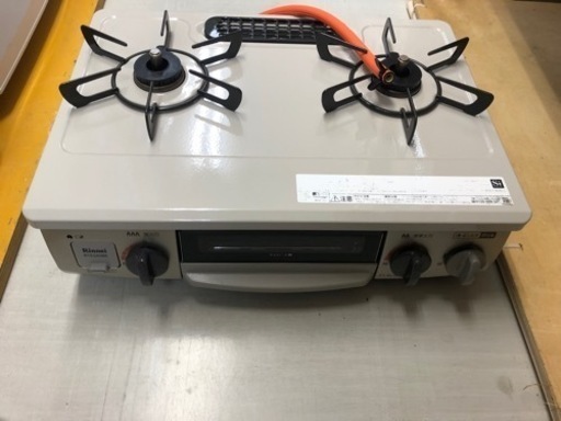 【リサイクルサービス八光】2019年製　リンナイ RTE340BEL ガステーブルコンロ LP プロパンガス 左強火