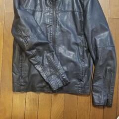 【値下げ】gap ギャップ レザージャケット ライダース