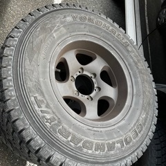 ★ランクル　エンケイ　アルミ　ホイール　おまけ冬タイヤ　スタッドレスの画像