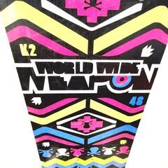 K2 スノーボード WORLDWIDE WEAPON 148cm の画像