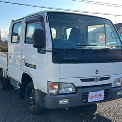 ★支払い総額 29.8万★日産 アトラストラック Wキャブ！車検...