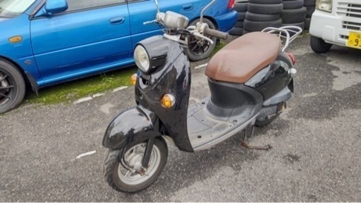 YAMAHA ビーノ　4サイクル　不動　ジャンク　仕上げベース　原付メットインスクーター　福岡市南区