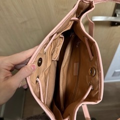 【新品】地図柄合皮バッグの画像