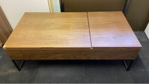 ✨定価九万円超え✨ローテーブル 収納付きテーブル