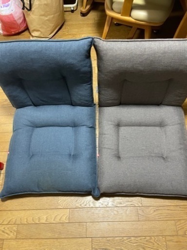★座椅子★1人用★2個セット★中古★