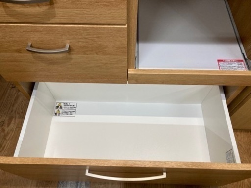 ニトリ コパン キッチンボード 幅80cm 中古