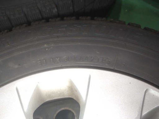 185/65R15 ブリザックVRX ホンダ純正ホイール4本セット　フリード　スパイク　2018年製