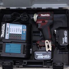 makita マキタ 14.4V 充電式インパクトドライバ TD161DGX AR 6.0Ah (D4757aaxwY)