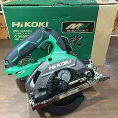 HiKOKI C3605DA(SK)(NN) コードレスマルノコ125mm 新品【ハンズ