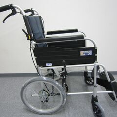 【新品】　MIKI 　介助式車イス　USG－２　ノーパンクタイヤの画像