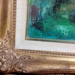 本物【定価4万】額付　油絵の画像