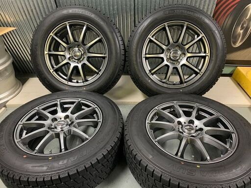 売約済　深溝★225/65R17　エクストレイル　アウトバック　CX-5　CX-8　CR-V　安心のエアー＆バランス調整済　アイスナビSUV　岩手県盛岡市