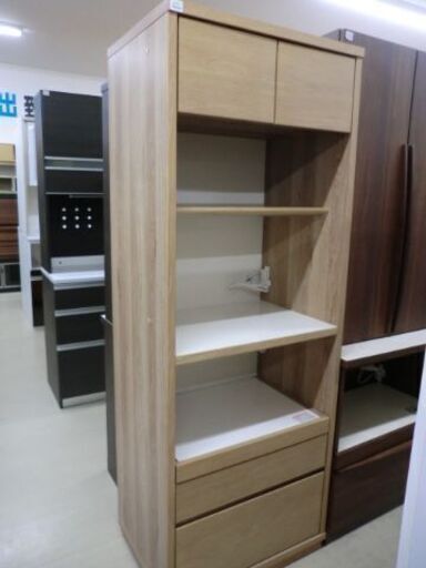 昇光家具のステンレストップキッチンカウンターコンセント・キャスター付き Used 完成品 日本製 キッチンカウンター ステンレス天板 幅120 高さ