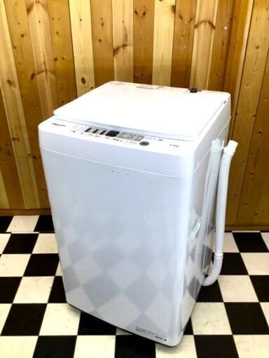 Hisense 洗濯機　HW-T45F 2021年製 4.5kg　ホワイト　簡易乾燥　住まい　単身様　高年式