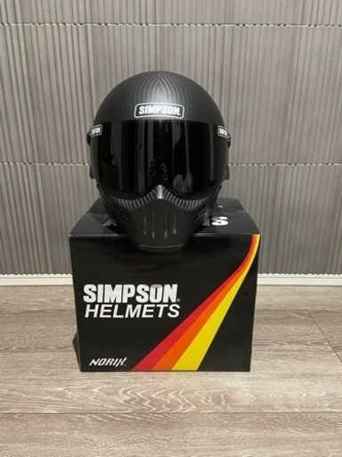 シンプソン　M30 カーボン マットブラック