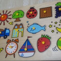 引渡予定<美品>ピックアップパズル バラエティ 指先あそびで言葉...