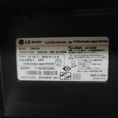    商談中。LG24インチモニター二枚まとめてのみの画像