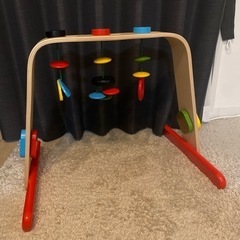 1/27まで出品　IKEA 木製メリー　LEKA レーカ ベビー...