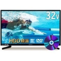 ネクシオン 32型 液晶テレビ(DVDプレーヤー・録画機能内蔵)