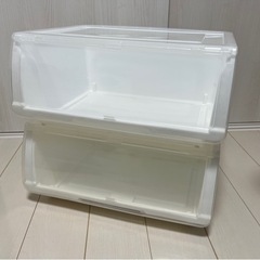 ニトリ★収納ケースNフラッテ　レギュラー　2個セット