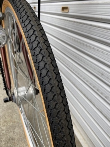 ☆前後タイヤ新古品☆ 26インチ 内装3段LEDオート軽快車 防犯登録料込!! [No.247]