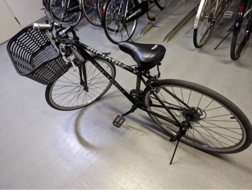 自転車+空気入れ、ライト、スマホホルダー、サドルカバーおまけ