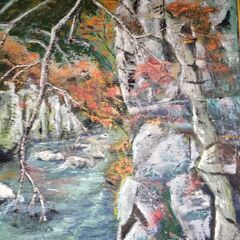 定価36万【本物】絵画　油絵の画像