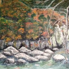 定価36万【本物】絵画　油絵の画像
