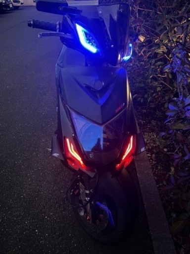 シグナス　３型　カスタム　ロンホイ　ローダウン