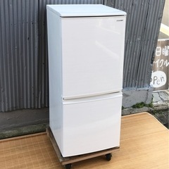SHARP シャープ 137L冷蔵庫 SJ−D14F-W