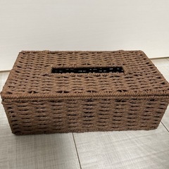 ティッシュケース☆ブラウン