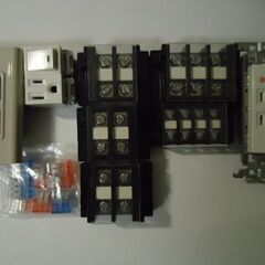 第一種電気工事士技能試験部材　二種との差分（注）不足部材あり