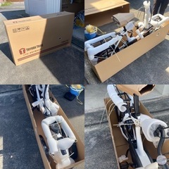 豊田トライク　キャリー　大人の三輪車　自転車　お洒落電動自転車　電動アシスト　TOYODA TRIKE YAMAHA SHIMANO カッコいいの画像