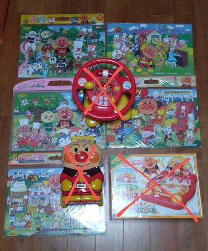 アンパンマン知育パズル5枚セット