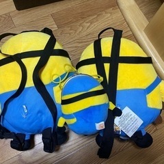ミニオン⭐️リュック、がま口セットの画像