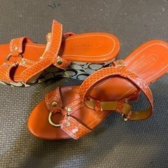 coachサンダルの画像