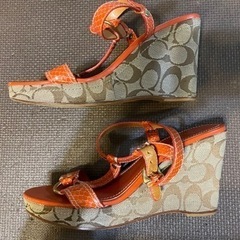 coachサンダルの画像