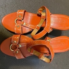 coachサンダルの画像