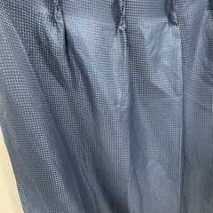 カーテン2枚セット　ネイビー　100×135の画像