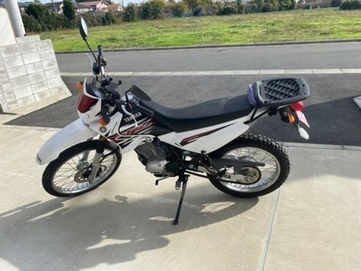 XTZ125 セル、キック始動